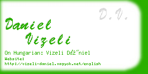 daniel vizeli business card